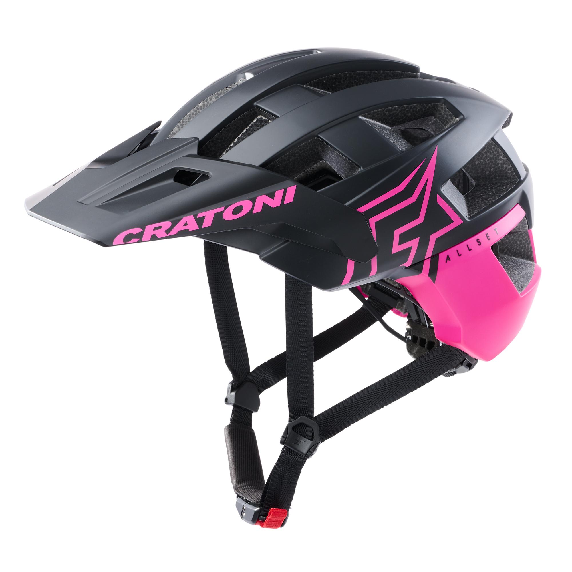 Cratoni Allset Pro Black Pink Matt S M Cm E Shop Shopbike