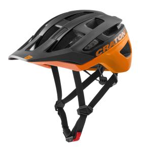 CRATONI AllRace Black-Neonorange Matt 2021 M-L (56-61 cm)