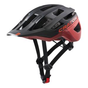 CRATONI AllRace Black-Red Matt 2021 S-M (52-57 cm)