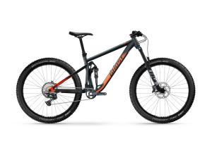 GHOST Riot Trail AL 140/140 Essential Grey/Orange - M 2023 M (170-182cm)