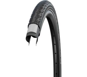 SCHWALBE Pl᚝ DELTA CRUISER PLUS 28x1.50 700x38C 50EPI PunctureG TwinS 890g Reflex