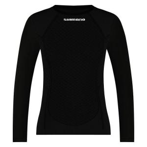 SHIMANO Triko spodn dmske VERTEX LONG BASE LAYER ierne /Vel:S/M